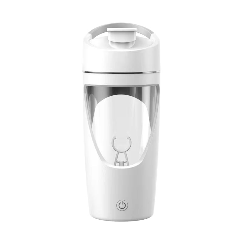 650ml USB Rechargeable Electric Protein Shaker Bottle with Automatic Stirring for Fitness and Beverage Preparation